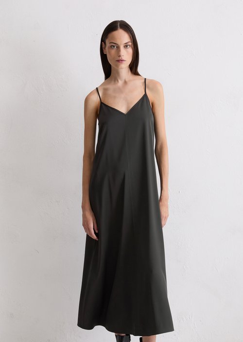 Long slip dress flared — Cloudburst