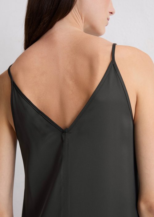 Long slip dress flared — Cloudburst