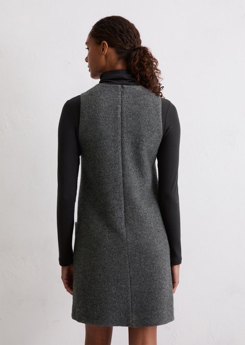 Mini dress straight — Rocky Grey Melange