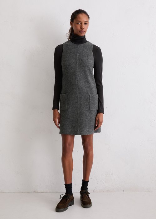 Mini dress straight — Rocky Grey Melange
