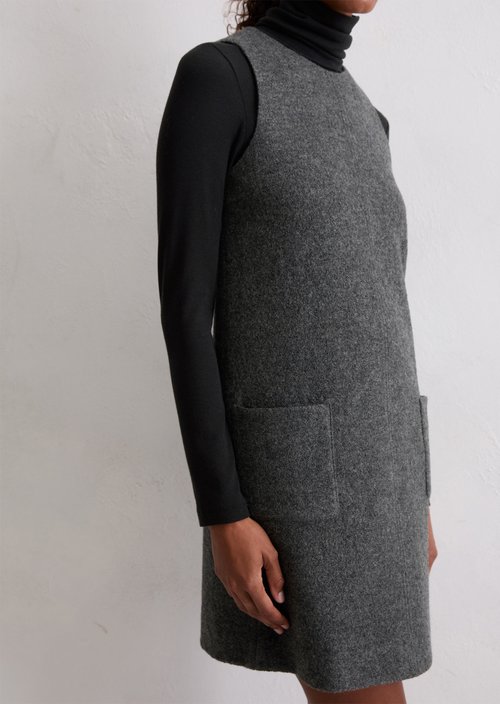 Mini dress straight — Rocky Grey Melange