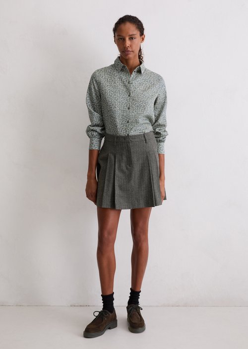 Regular blouse — Medium Blue
