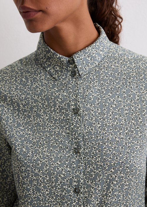 Regular blouse — Medium Blue