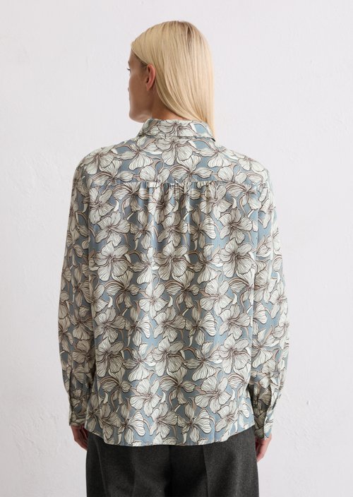 Regular blouse — Medium Blue