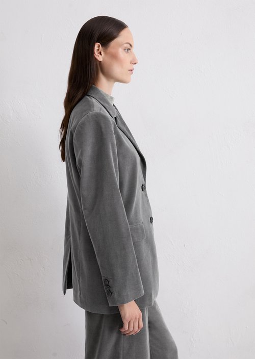 Velvet blazer tailored — Castlerock