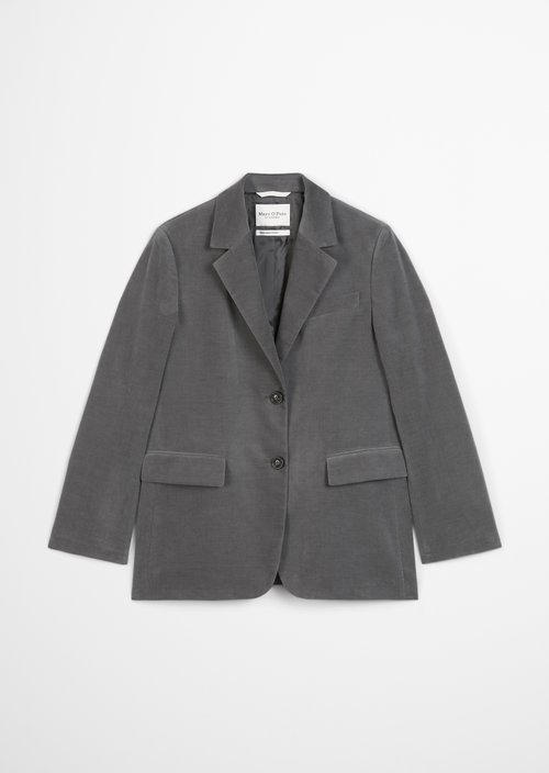 Velvet blazer tailored — Castlerock