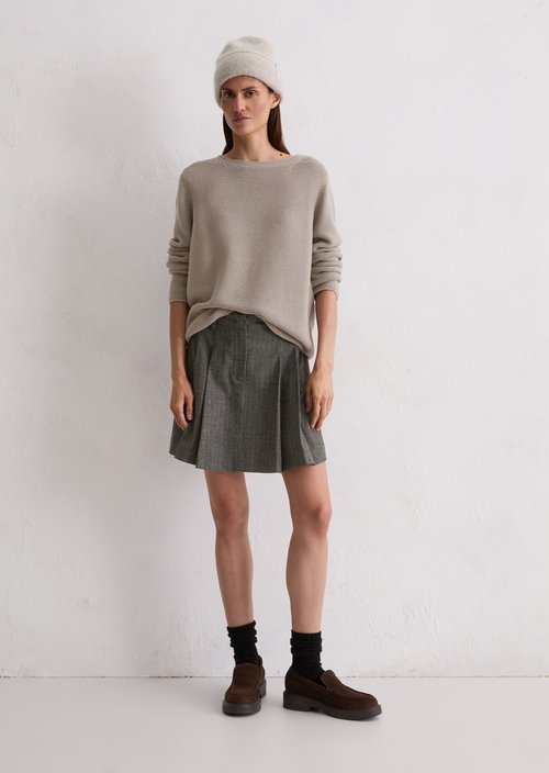 Knitted sweater regular — Chalky Mauve