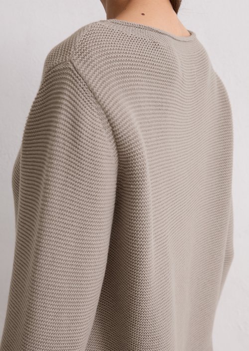 Knitted sweater regular — Chalky Mauve