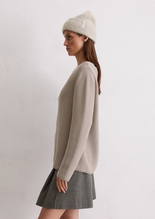 Knitted sweater regular — Chalky Mauve