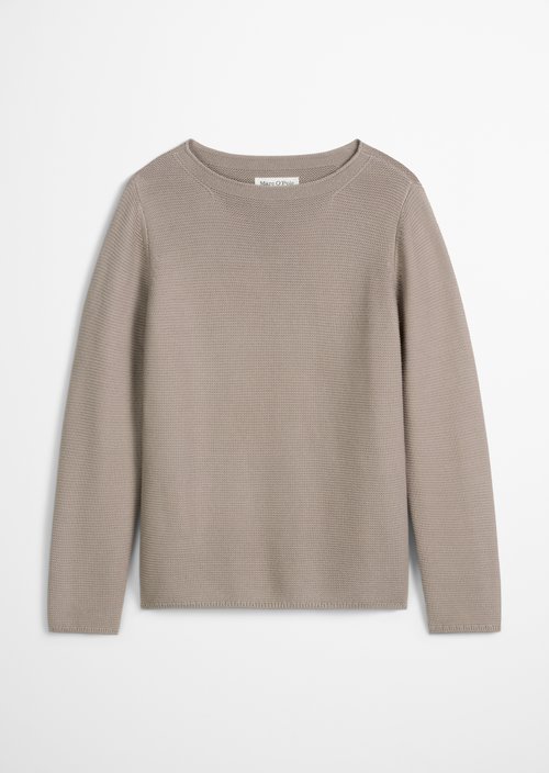 Knitted sweater regular — Chalky Mauve
