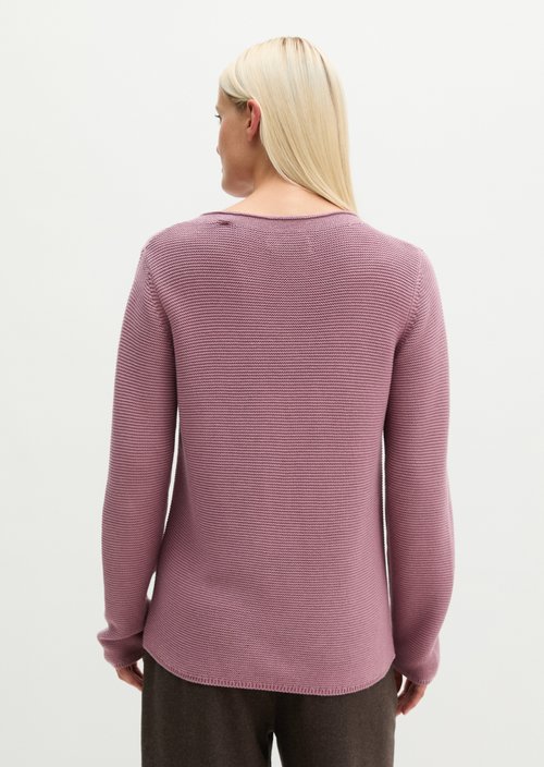 Knitted sweater regular — Gentle Mauve