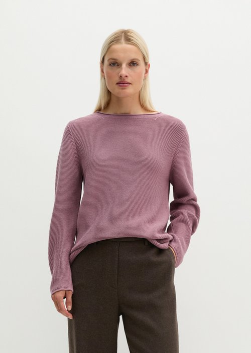 Knitted sweater regular — Gentle Mauve