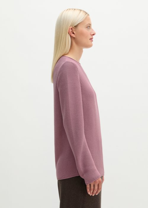 Knitted sweater regular — Gentle Mauve