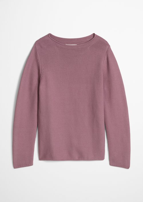 Knitted sweater regular — Gentle Mauve