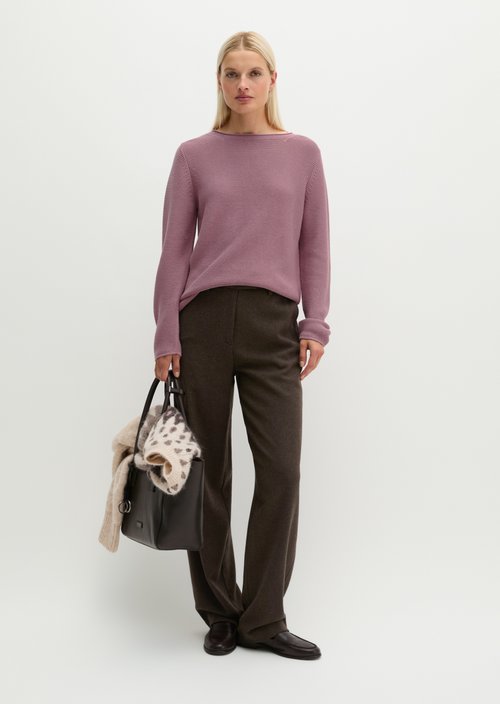 Knitted sweater regular — Gentle Mauve