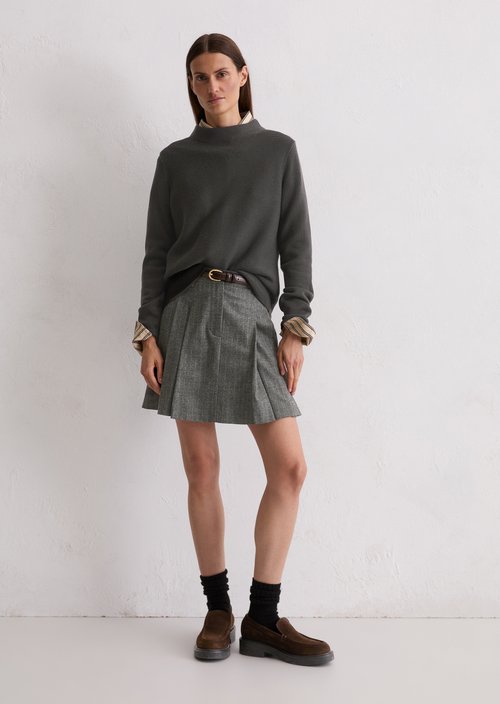 Knitted sweater slim — Cloudburst