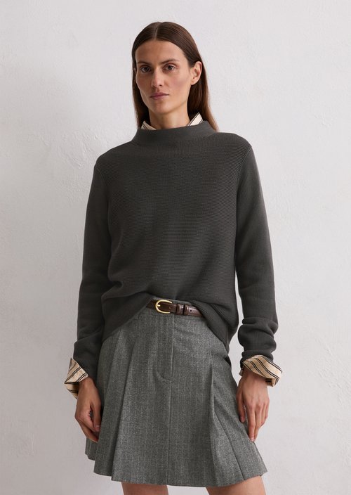Knitted sweater slim — Cloudburst
