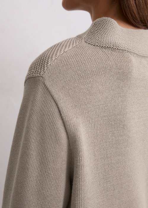 Knitted sweater slim — Chalky Mauve