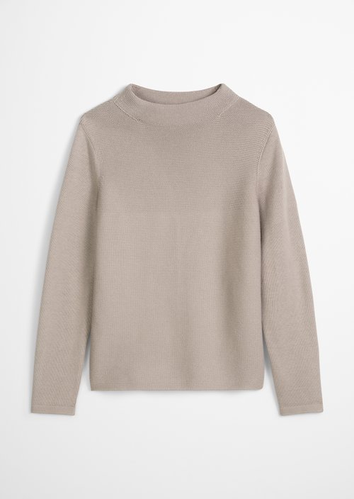 Knitted sweater slim — Chalky Mauve