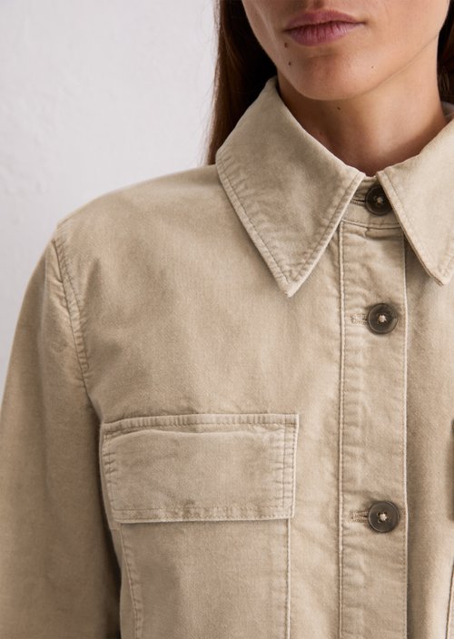 Samtjacke regular — Chalky Mauve