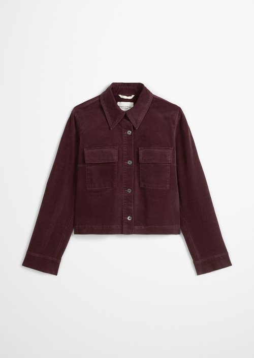 Samtjacke regular — Black Cherry