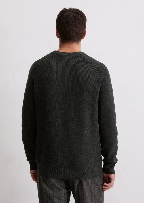 Sweater regular — Dark Grey Melange