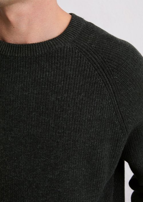 Sweater regular — Dark Grey Melange