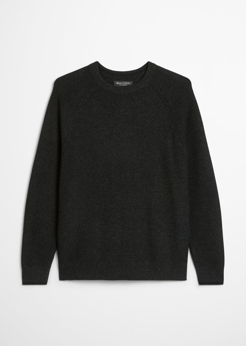 Sweater regular — Dark Grey Melange