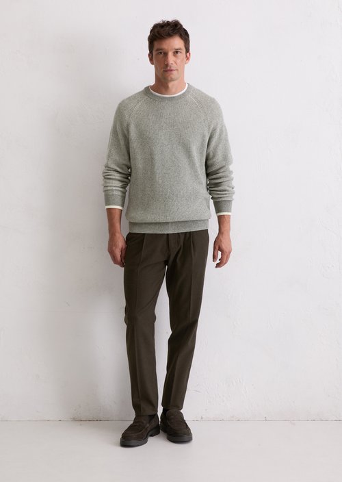 Sweater regular — Cloudy Grey Melange