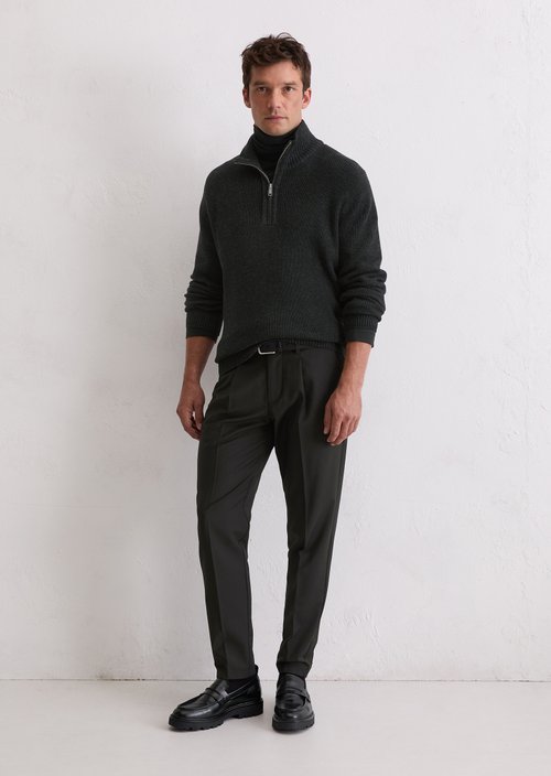 Troyer regular — Dark Grey Melange