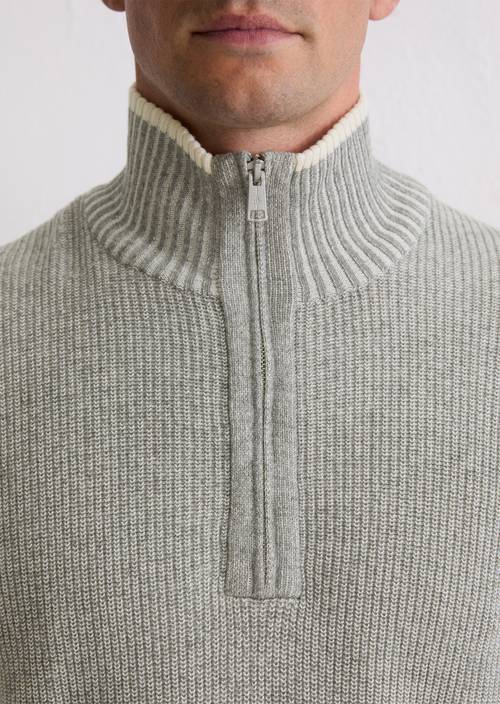 Troyer regular Graphic Grey Melange en vista detallada