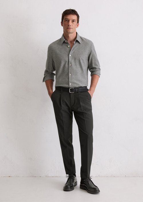 Regular shirt — Dark Grey