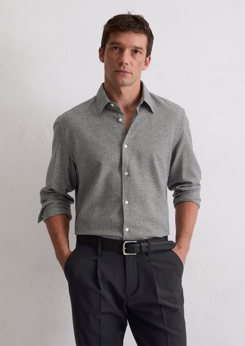 Regular shirt — Dark Grey