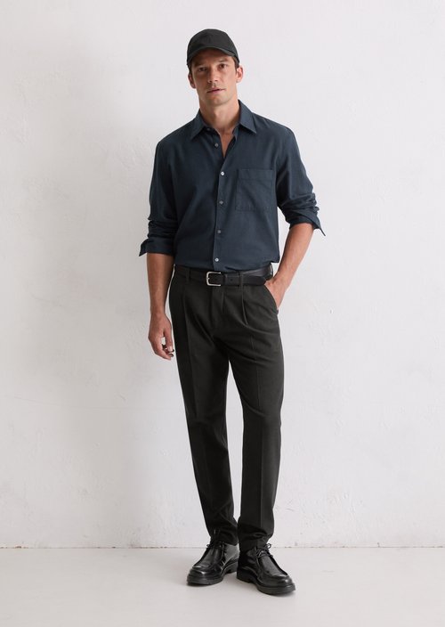 Regular shirt — Dark Blue