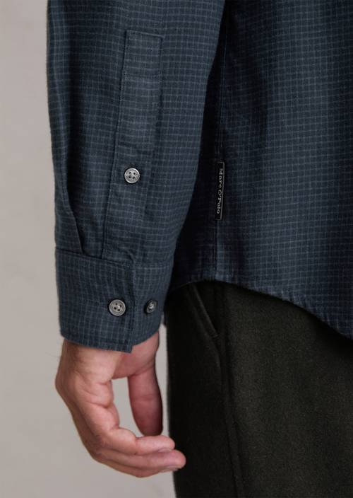 Chemise regular Dark Blue en vue détaillée