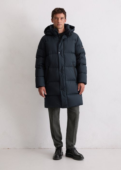 Down coat regular — Dark Navy