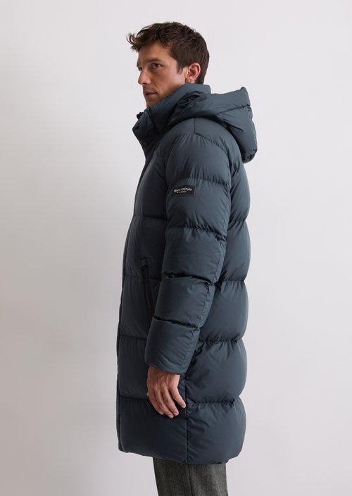 Down coat regular — Dark Navy