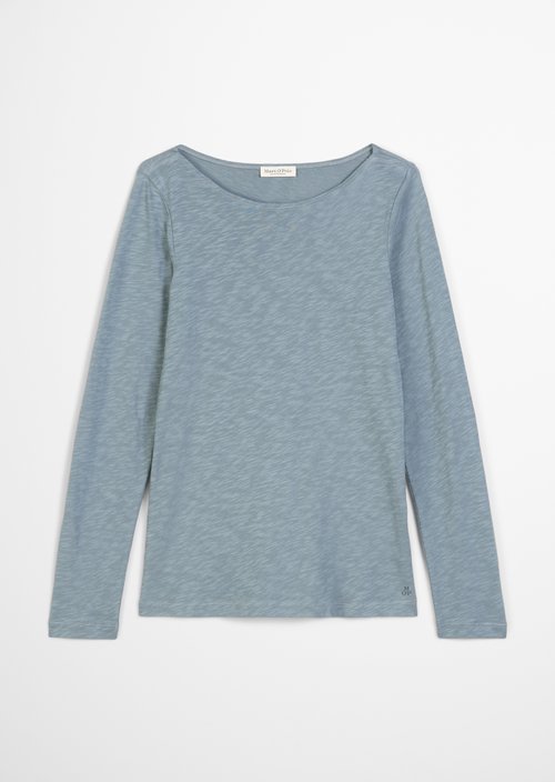 Longsleeve regular — Slate Blue