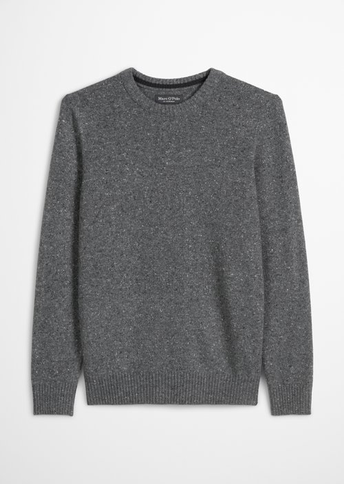Sweater regular — Graphic Grey Melange