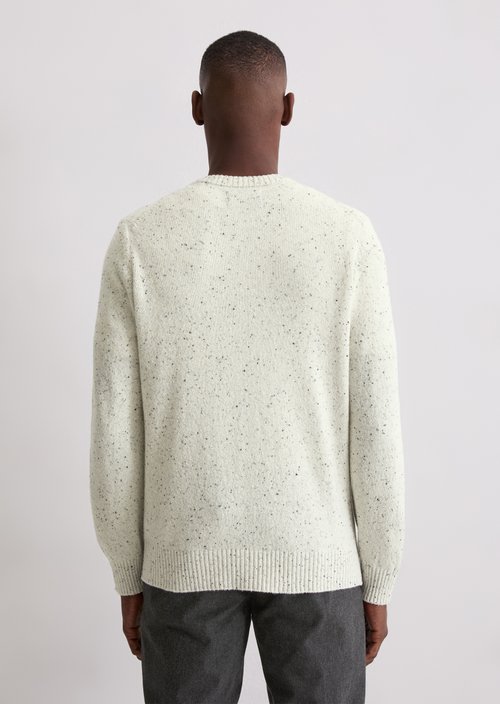 Sweater regular — White Cotton