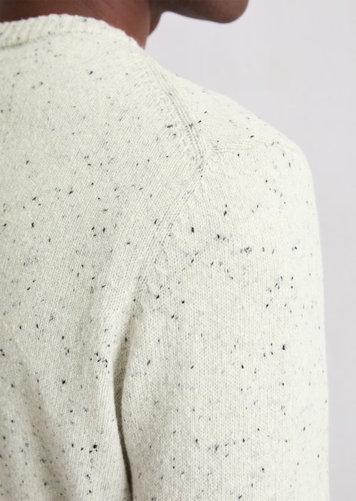 Sweater regular — White Cotton