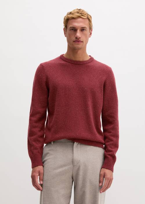 Pull-over regular Warm Ember en vue de face
