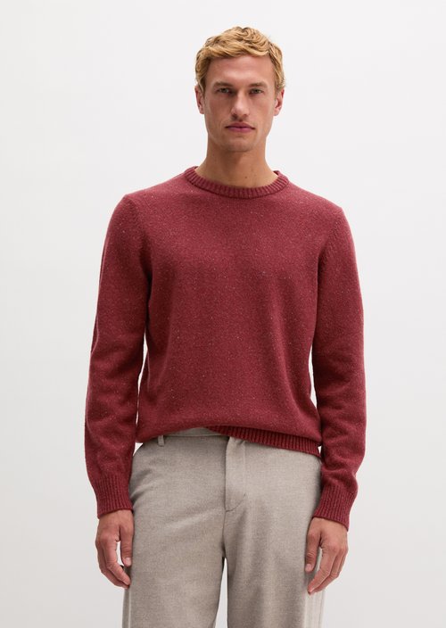 Marc O'polo Herren Rot Pullover Regular