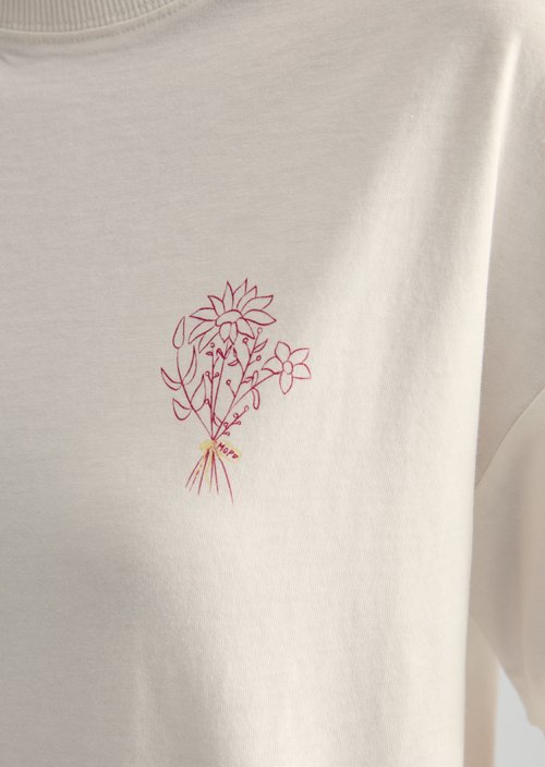 Relaxed T-shirt — Silky White