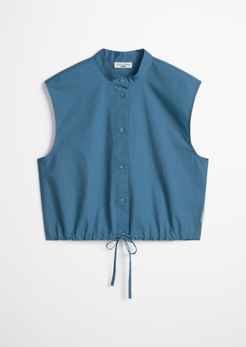 Relaxed sleeveless blouse — Endless Sea