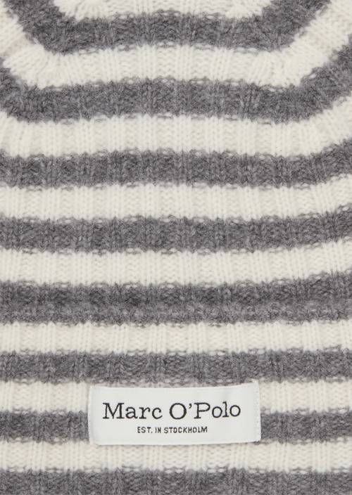 Gestreepte muts Medium Grey - Product afbeelding 2