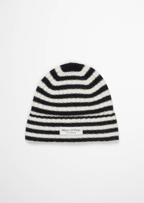 Gestreepte muts Dark Blue - Product afbeelding 1