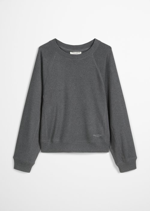 Relaxed sweatshirt — Warm Granite Melange