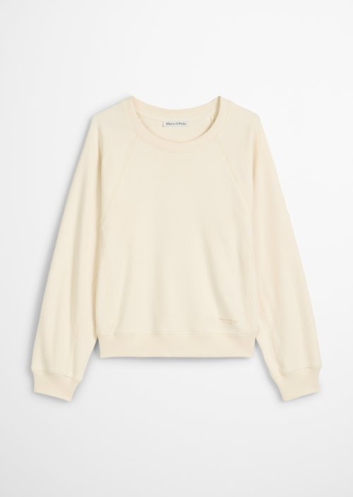 Relaxed sweatshirt — Raw Cream