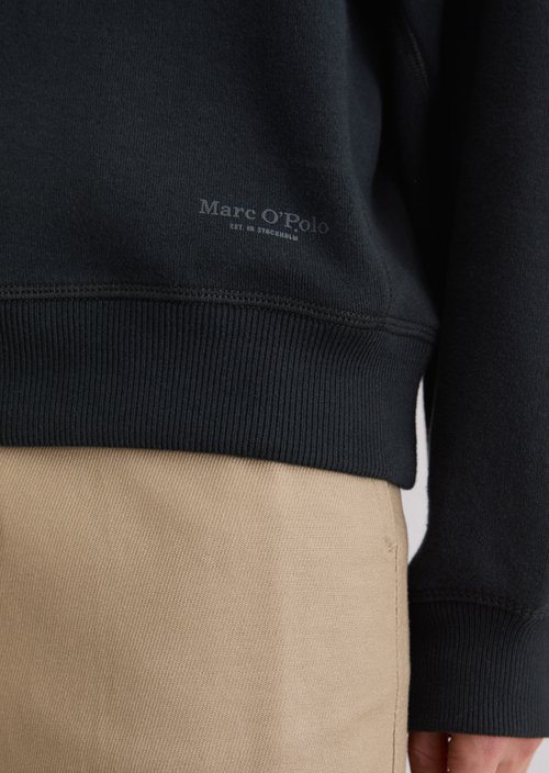 Relaxed sweatshirt — Deep Night Blue